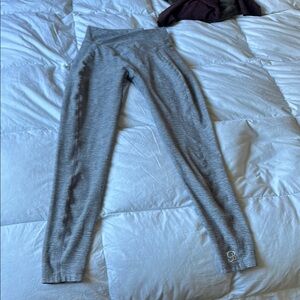 Gray leggings